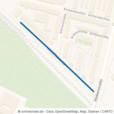 Hölderlinstraße Neuss Dreikönigenviertel 