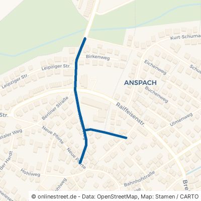 Häuser Weg Neu-Anspach Anspach 