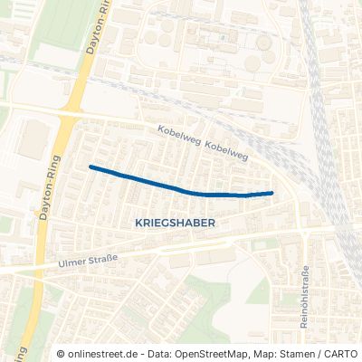 Reichensteinstraße Augsburg Kriegshaber 