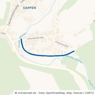 Badnauweg Gomadingen Dapfen 