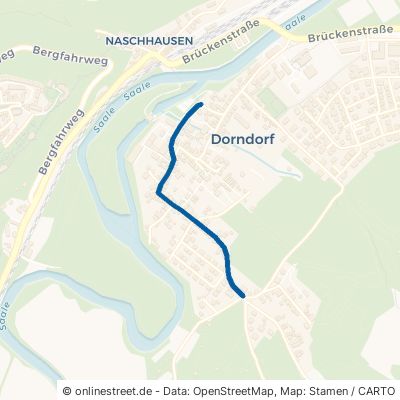 Bürgelsche Straße Dornburg-Camburg Dorndorf-Steudnitz 