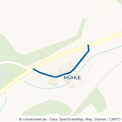 Bundesstraße Mühlingen Schwackenreute 