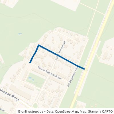 Eichendorffstraße 16816 Neuruppin Musiker Siedlung 