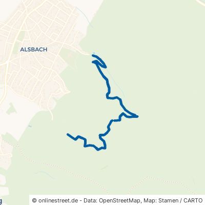 Unterer Herrenweg Alsbach-Hähnlein 