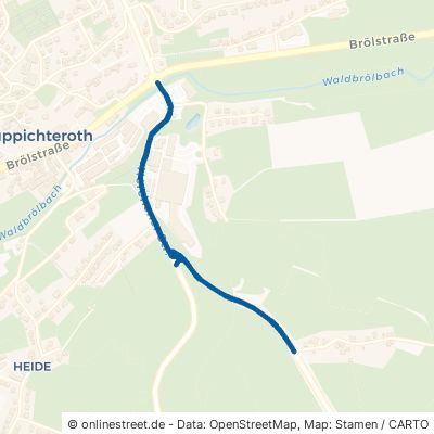 Herchener Straße Ruppichteroth Kammerich 
