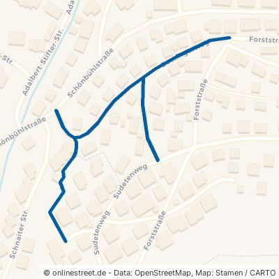 Bossingerweg Remshalden Geradstetten 