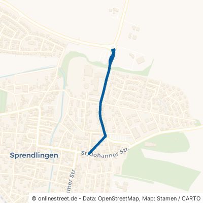 Ober-Hilbersheimer Straße Sprendlingen 