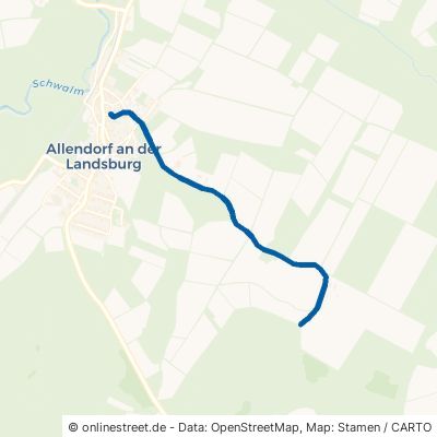 Lacheweg Schwalmstadt Allendorf 
