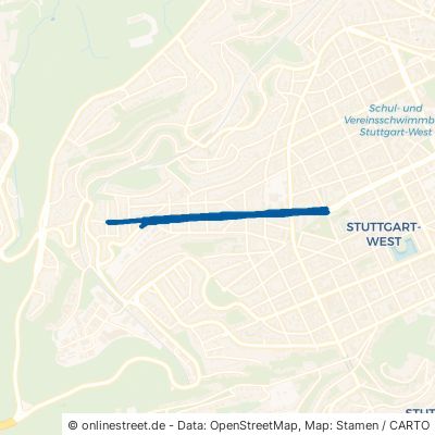 Bebelstraße 70193 Stuttgart West Stuttgart-West