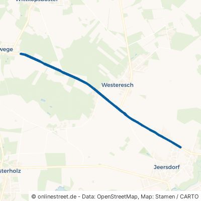 Landstraße Scheeßel Westeresch 