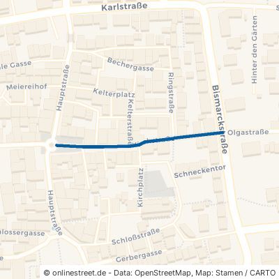 Kirchstraße 74357 Bönnigheim 