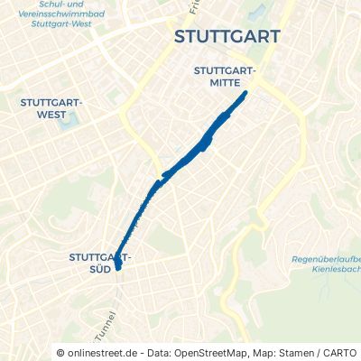 Hauptstätter Straße 70178 Stuttgart Süd Süd