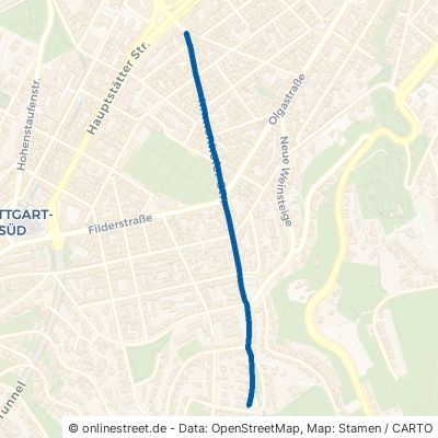 Immenhofer Straße Stuttgart Süd 