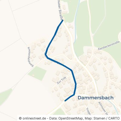 Steinhauser Straße Hünfeld Dammersbach 