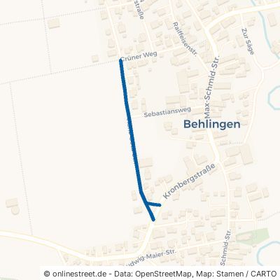 Hans-Götz-Straße Kammeltal Behlingen 
