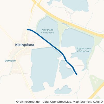 Kiesgrubenstraße Leipzig Althen-Kleinpösna 