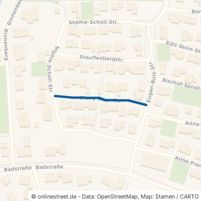 Georg-Elser-Straße Westhausen 