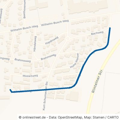 Schubertweg 31737 Rinteln 