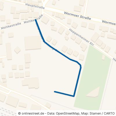 Gerd-Heinz-Schilling-Straße Monsheim Kriegsheim 