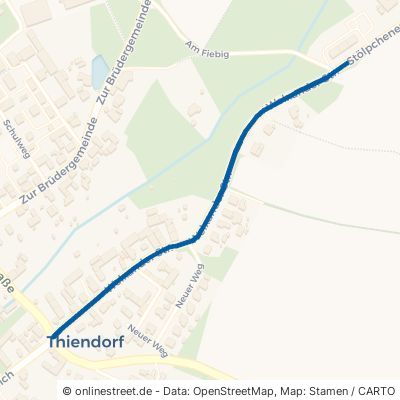 Welxander Straße Thiendorf 