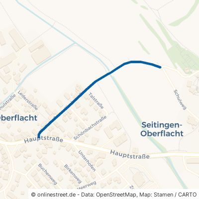 Kirchstraße Seitingen-Oberflacht Oberflacht 