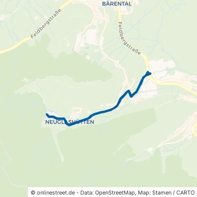 Neuglashüttener Straße Feldberg (Schwarzwald) Altglashütten 