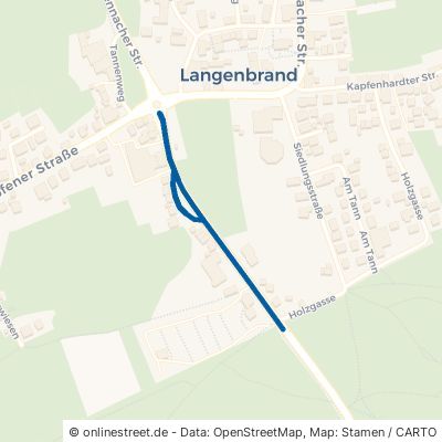 Schömberger Straße Schömberg Langenbrand 