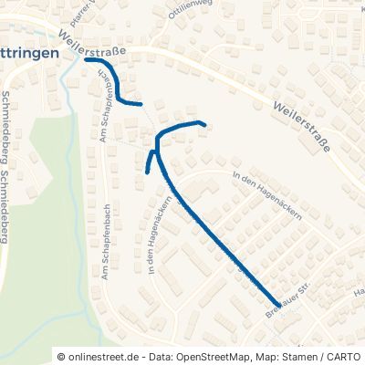 Hornbergstraße Schwäbisch Gmünd Bettringen 