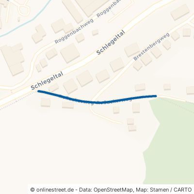 Roßackerweg Unterkirnach Roggenbach 