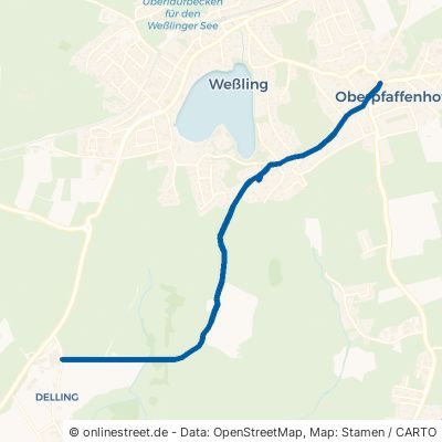 Ettenhofener Straße Weßling Oberpfaffenhofen 