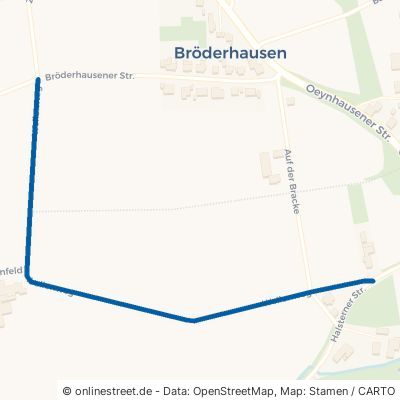 Wellenweg Hüllhorst Bröderhausen 