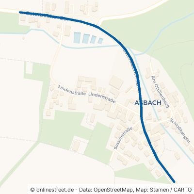 Osterbucher Straße Laugna Asbach 