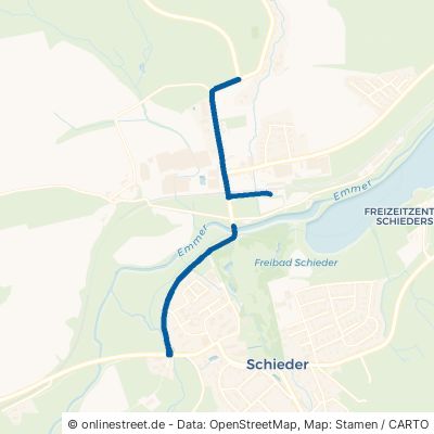 Bahnhofstraße Schieder-Schwalenberg Schieder 