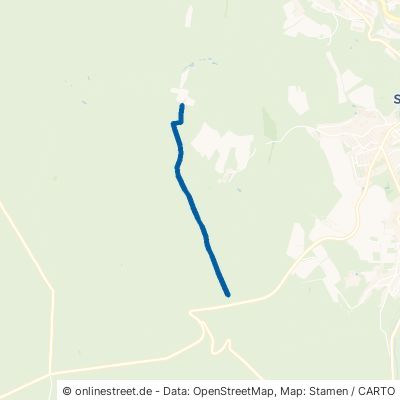 Dreitannenweg Schwarzenberg Lauter/Sa. 