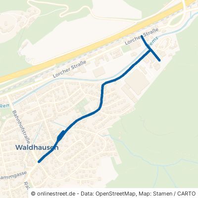 Mühlstraße 73547 Lorch Waldhausen Waldhausen