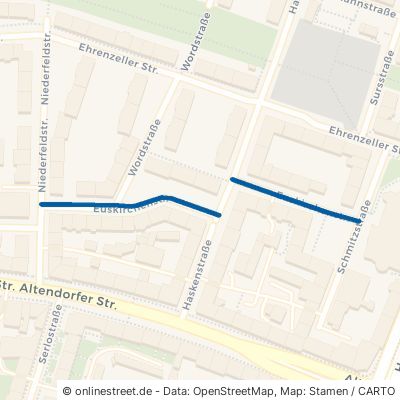 Euskirchenstraße Essen Altendorf 