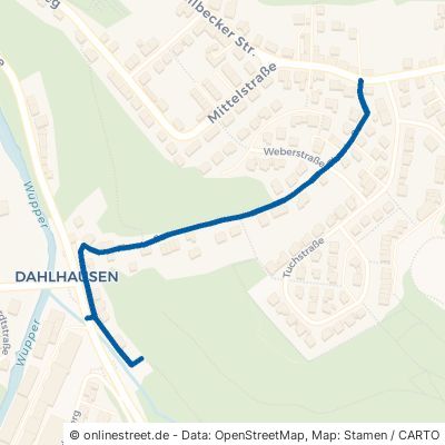 Flurstraße Radevormwald Dahlhausen 