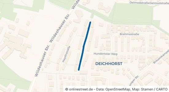 Mozartstraße Delmenhorst Deichhorst 