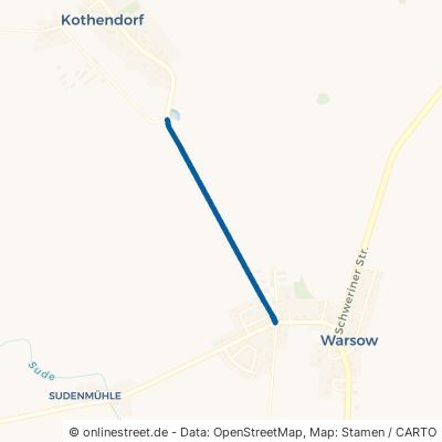 Kothendorfer Straße Warsow 