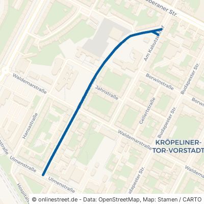 Elisabethstraße Rostock Kröpeliner Tor-Vorstadt 