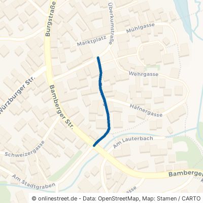 Zentweg Baunach 