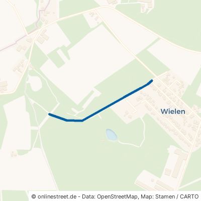 Weisser Sandweg Wielen Itterbeck-Wielen 