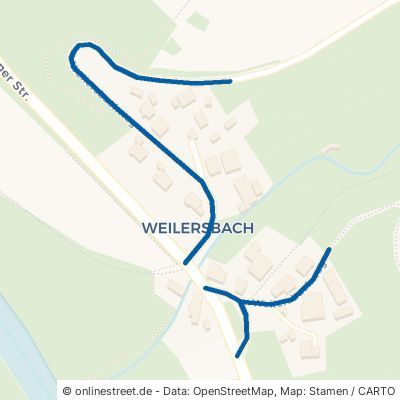 Weilersbachweg Braunsbach Steinkirchen 