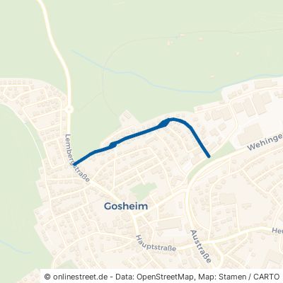 Uhlandstraße Gosheim 