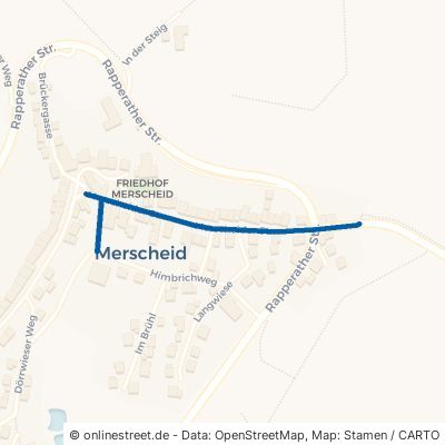 Merscheider Straße Morbach Merscheid 
