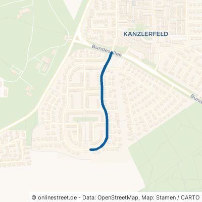 Stauffenbergstraße Braunschweig Kanzlerfeld 