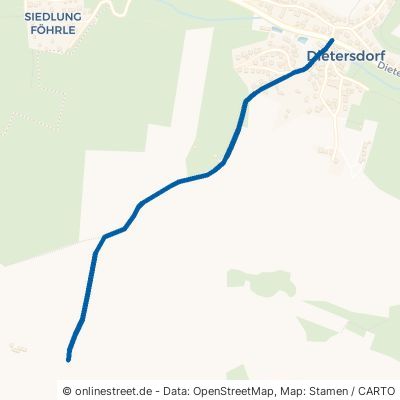 Oberbaimbacher Weg Schwabach Dietersdorf 