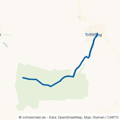 Waldweg Aufhausen Triftlfing 