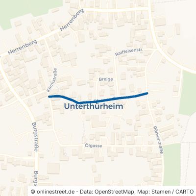 Pfarrstraße Buttenwiesen Unterthürheim 