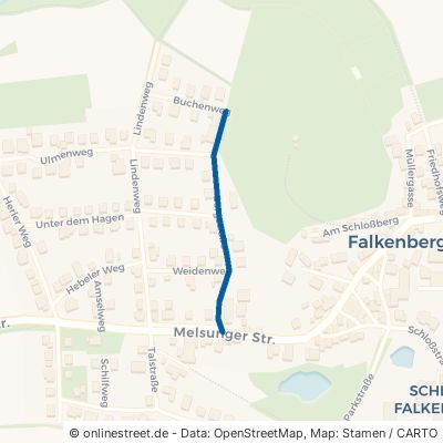 Bergstraße 34590 Wabern Falkenberg 